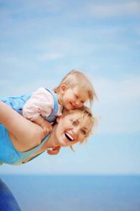 Mother with child