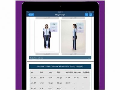 Posture Reports Using PostureZone App
