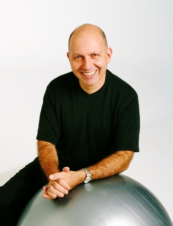 Dr. Steven Weiniger the posture and health expert who founded the posture specialist certification program with an exercise ball